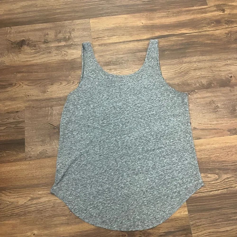 Signorelli Grey “Brunch Please” Racerback Tank Top - Picture 6 of 7